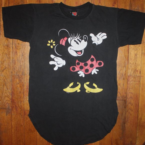 Vintage 90s Disney Minnie Mouse Night Shirt - Picture 1 of 6